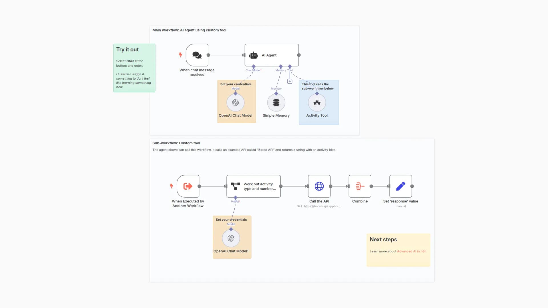 Allow your AI to call an API to fetch data