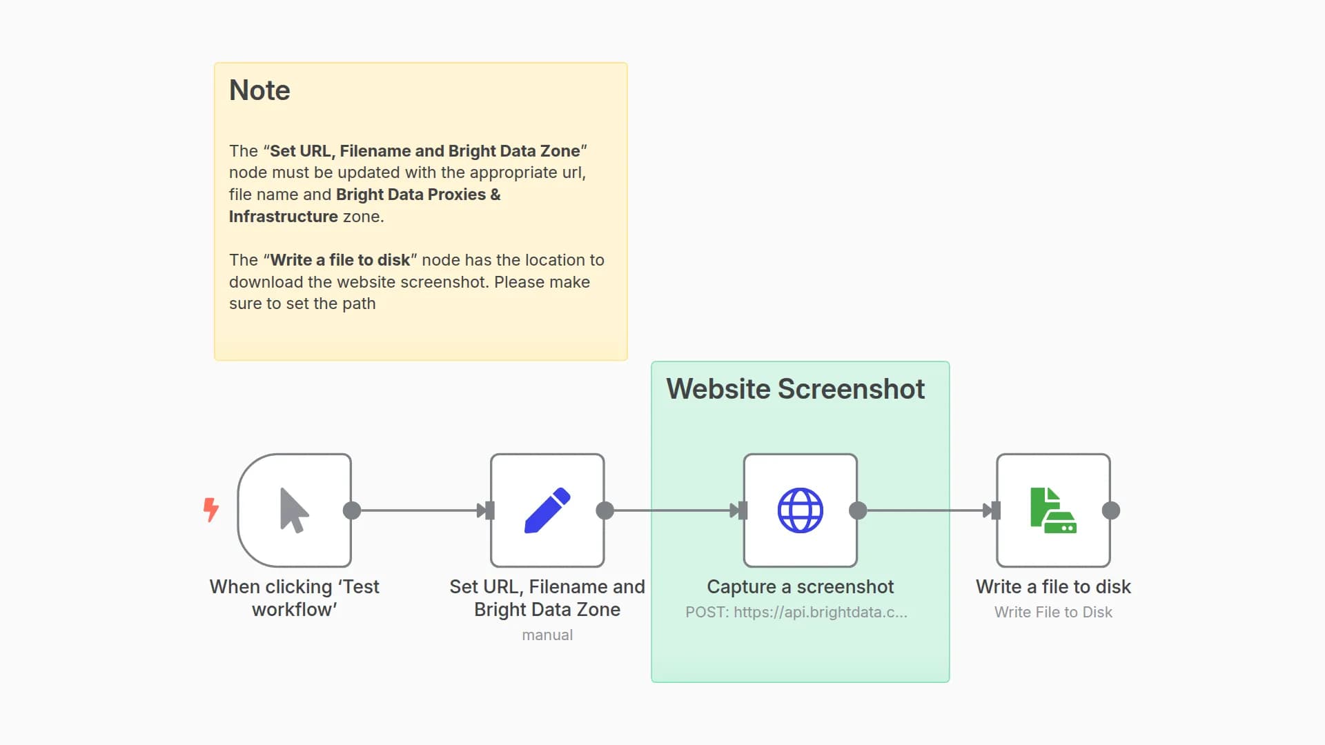 Capture Website Screenshots with Bright Data Web Unlocker and Save to Disk