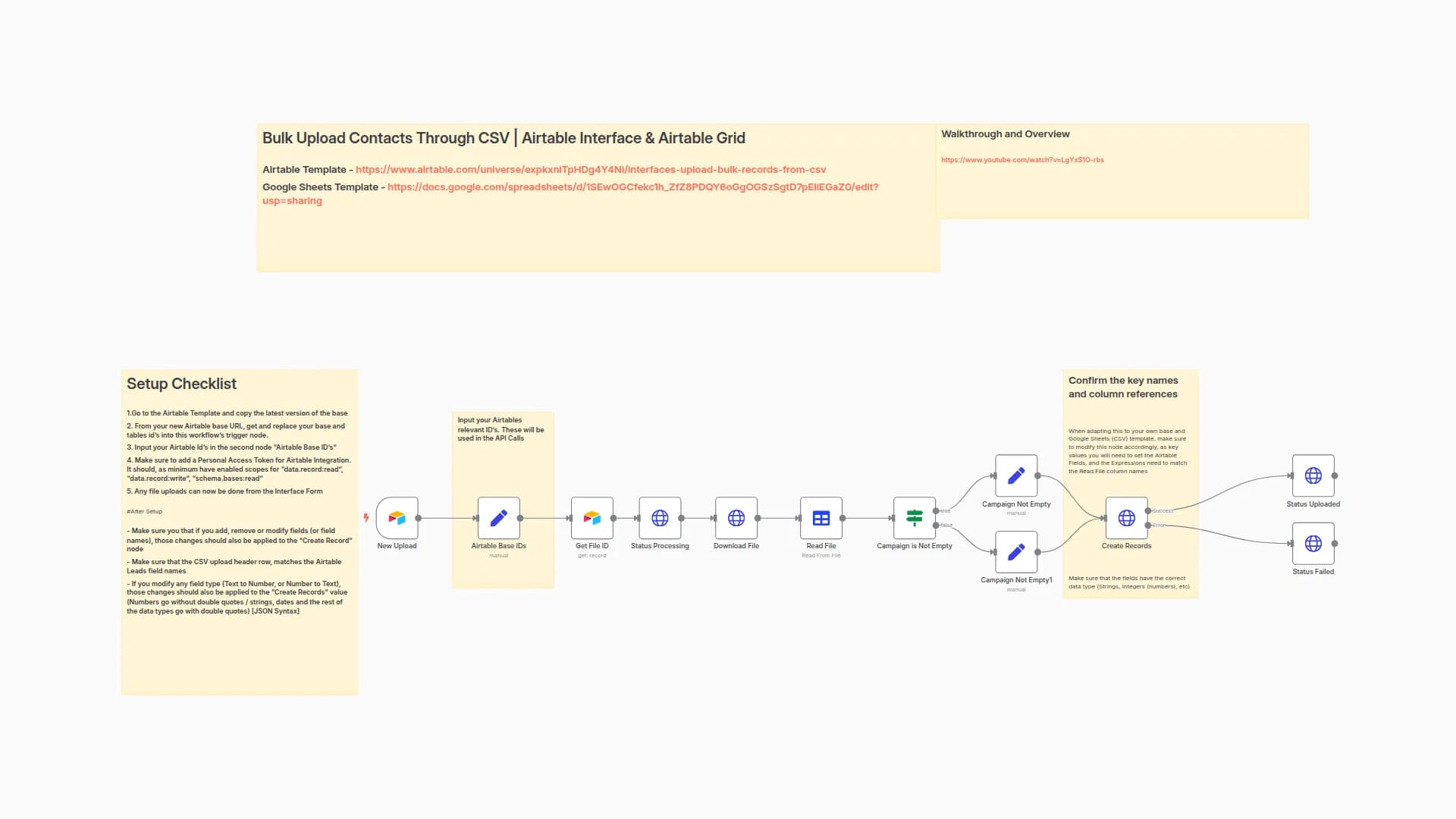 Upload Bulk Records from CSV - Airtable Interfaces