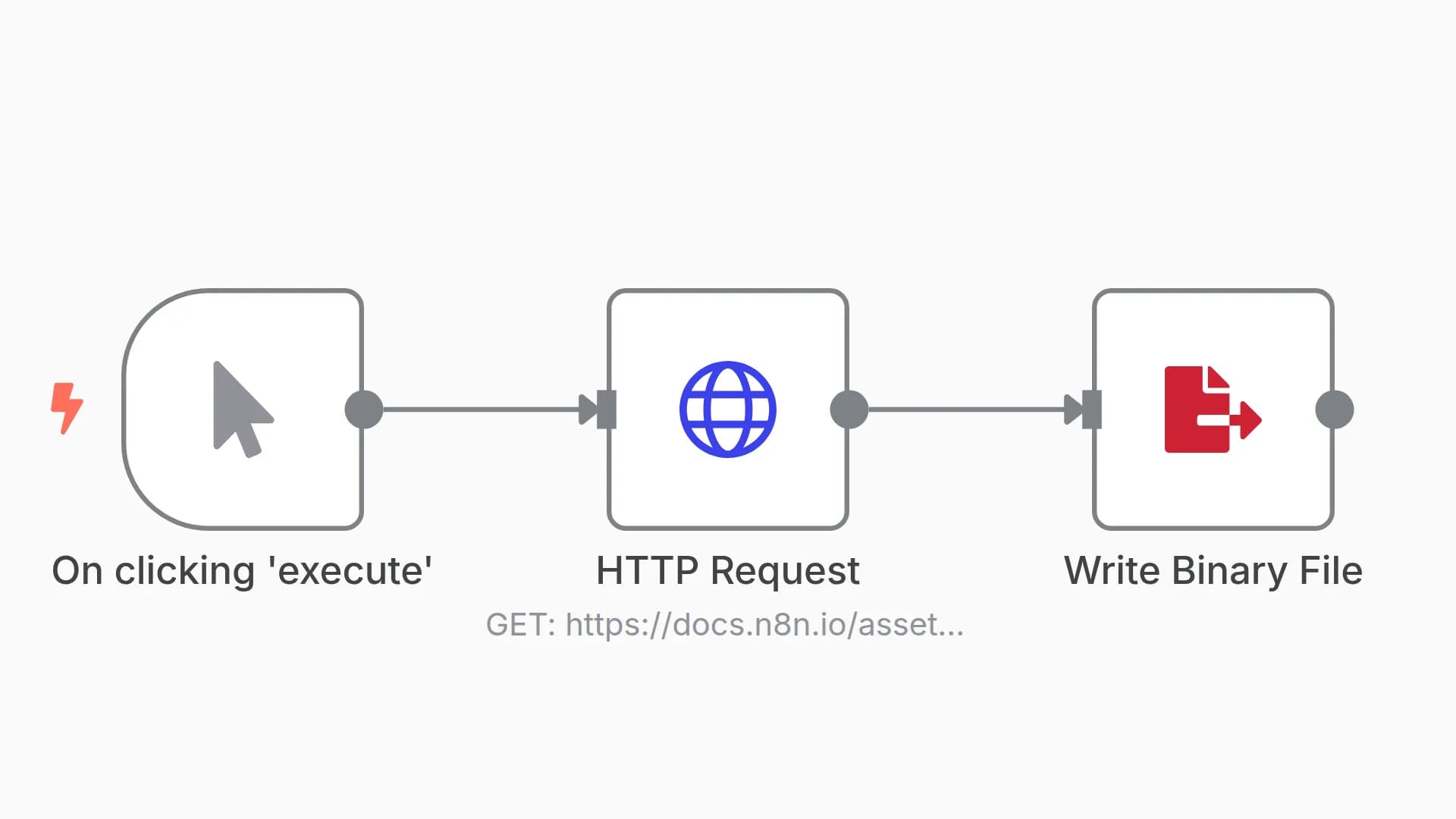 Write a file to the host machine