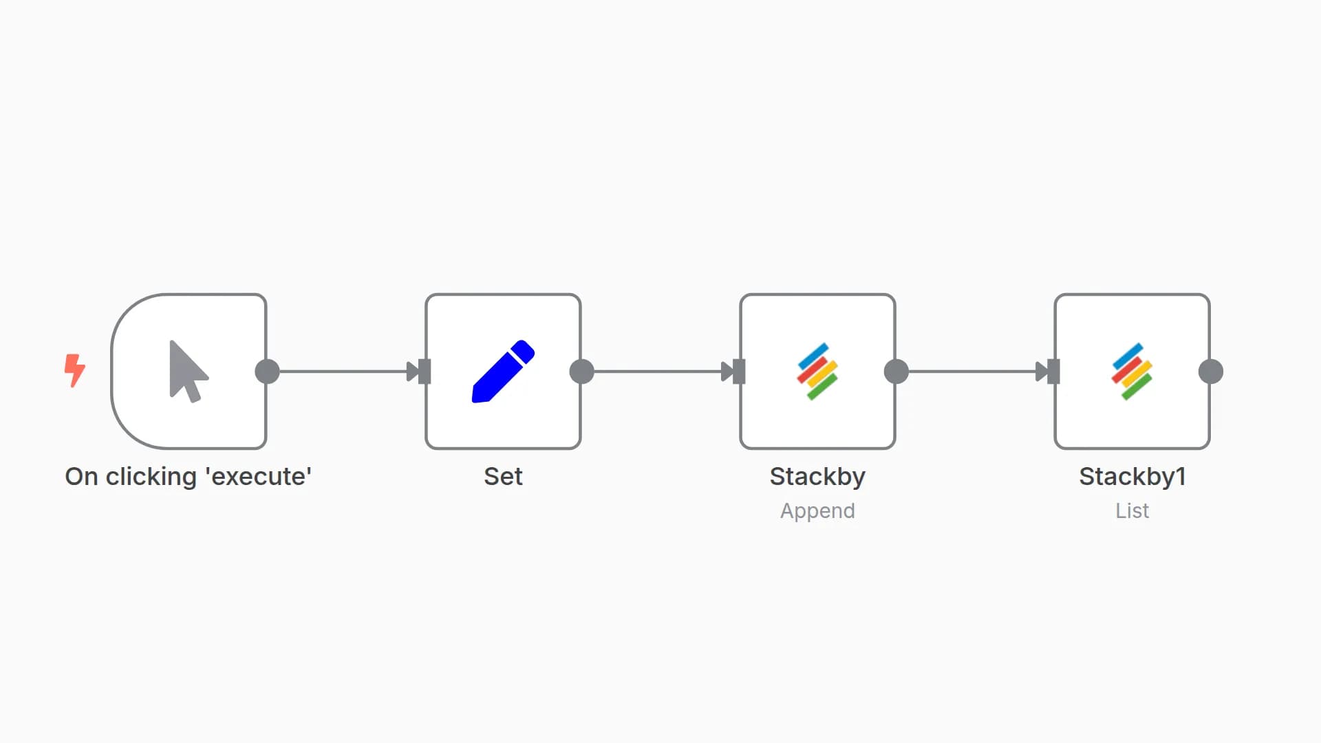 Insert and retrieve data from a table in Stackby