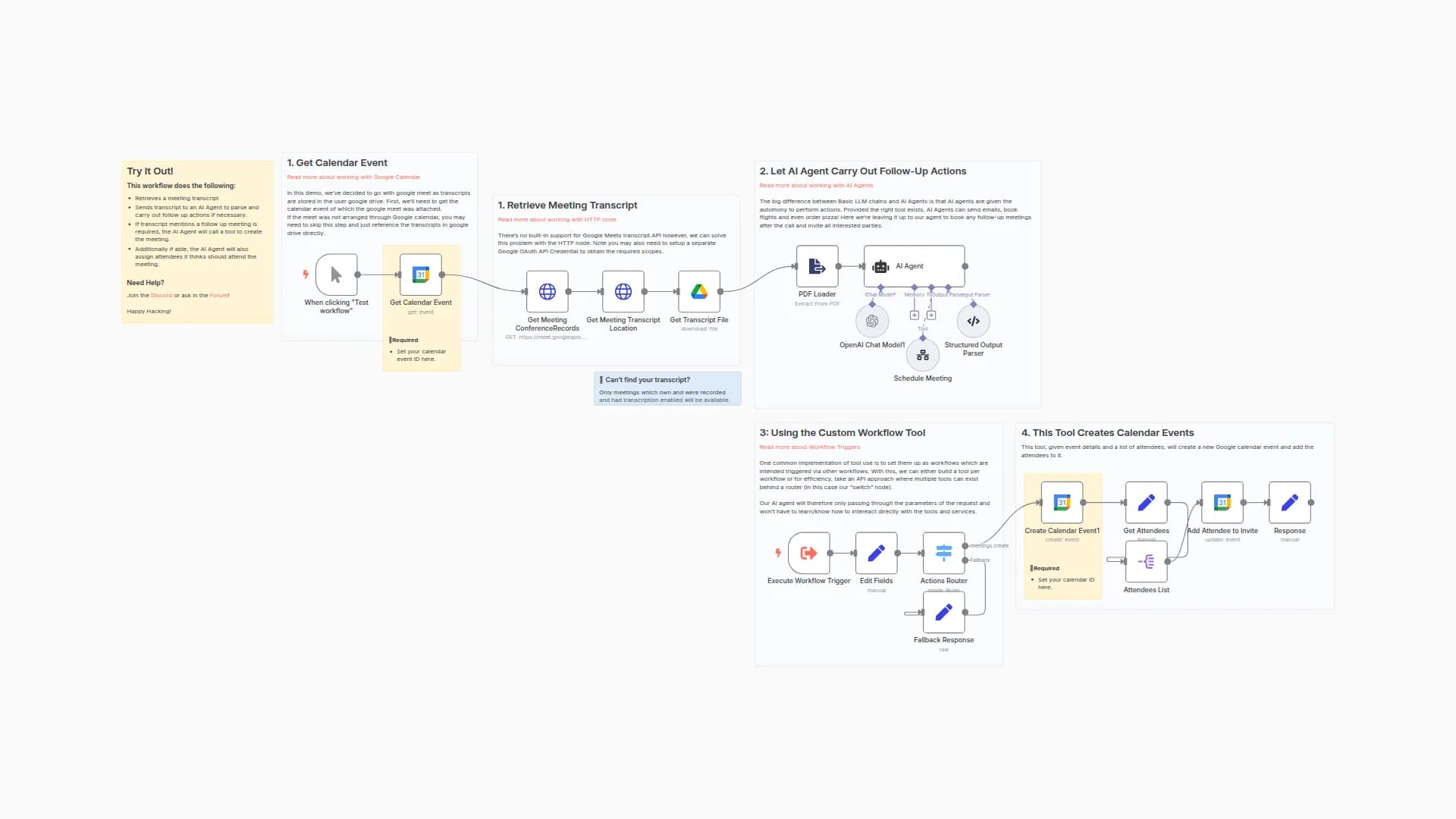 Actioning Your Meeting Next Steps using Transcripts and AI