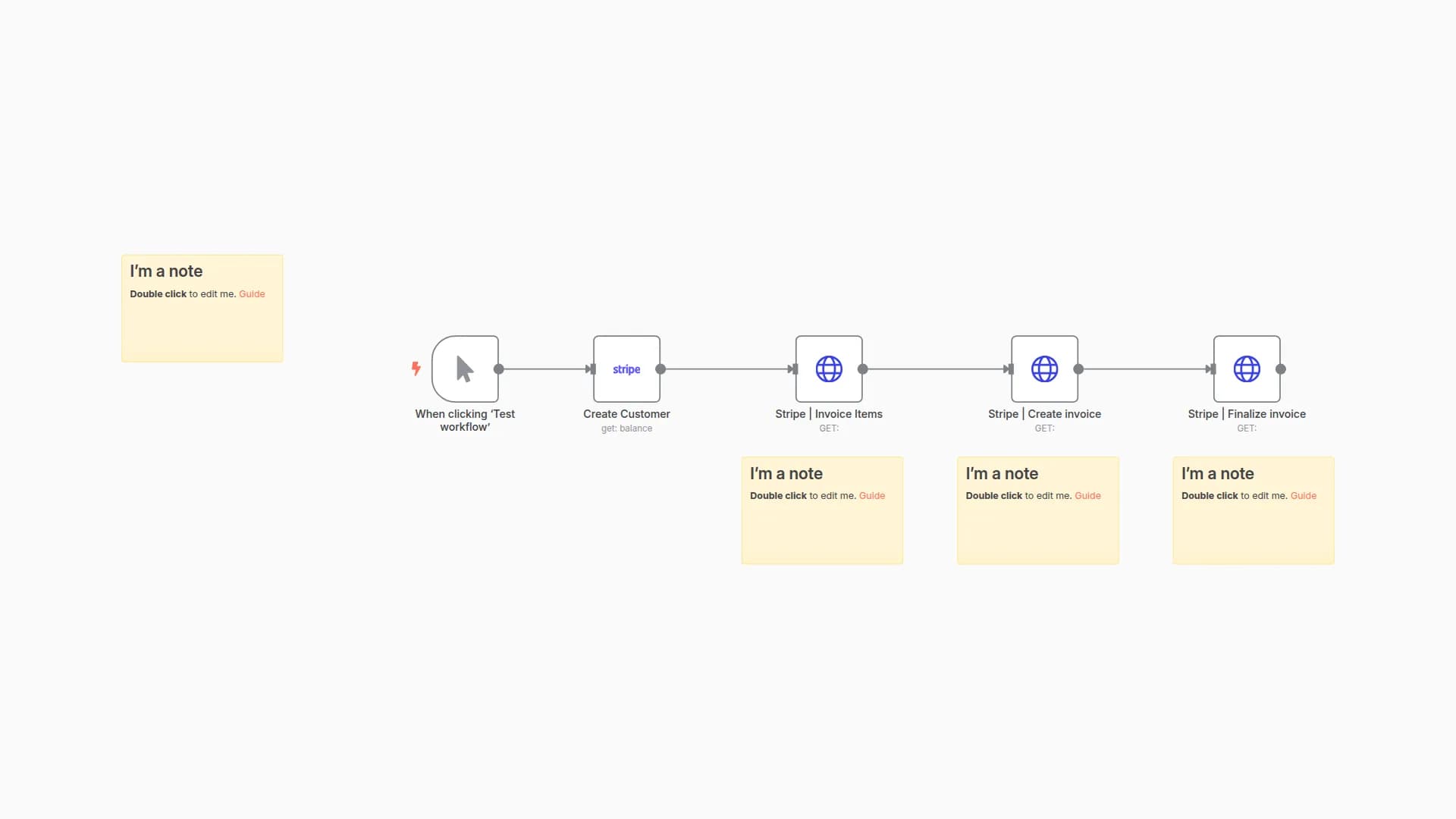 Generate Stripe invoice and send it by email