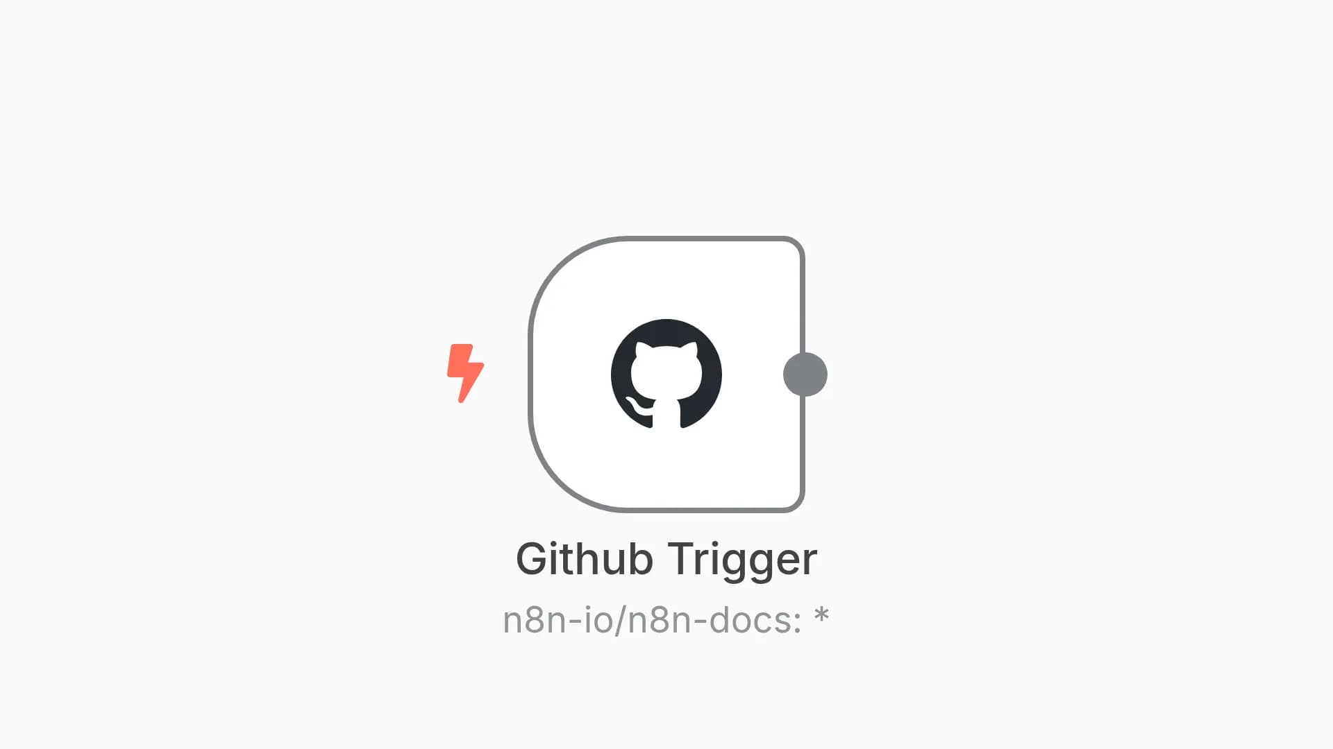 Receive updates for GitHub events