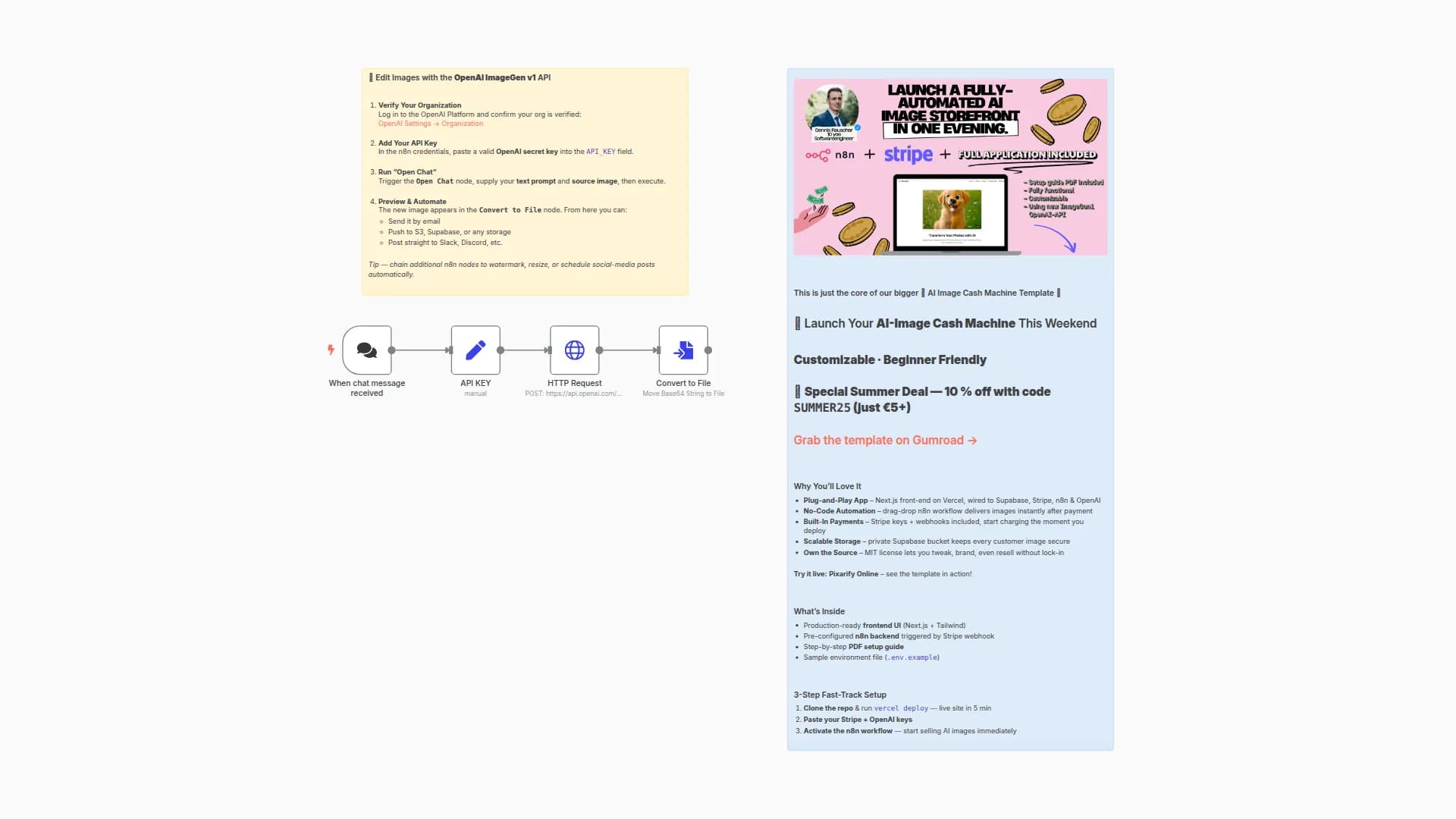 OpenAI ImageGen1 via HTTP Request (Edit Image)