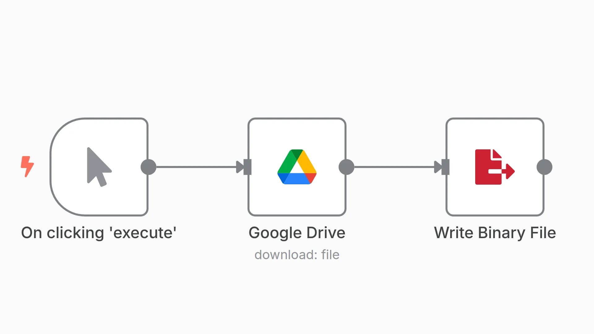 Download a file from Google Drive