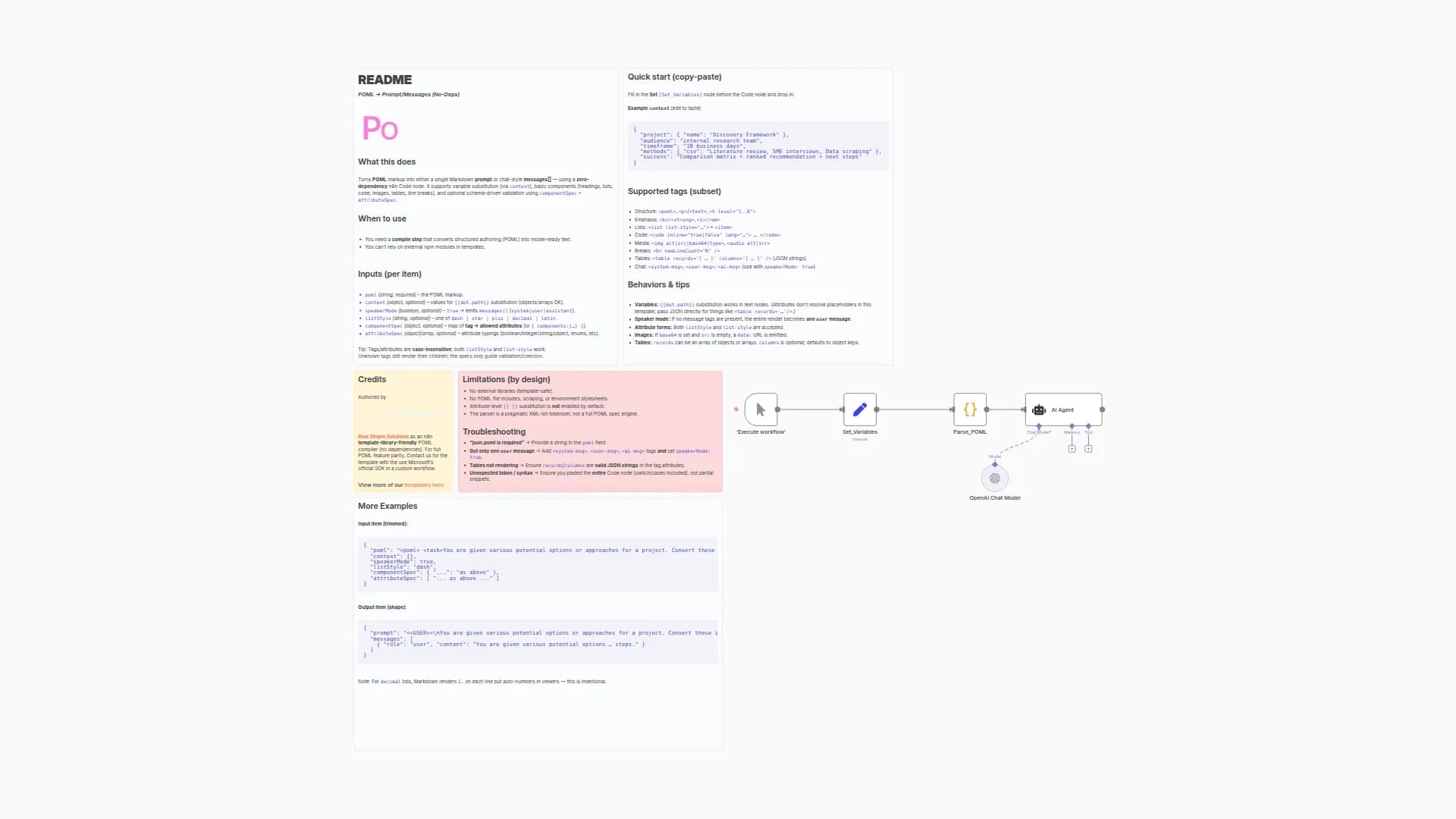 Convert POML to AI-Ready Prompts & Chat Messages with Zero Dependencies