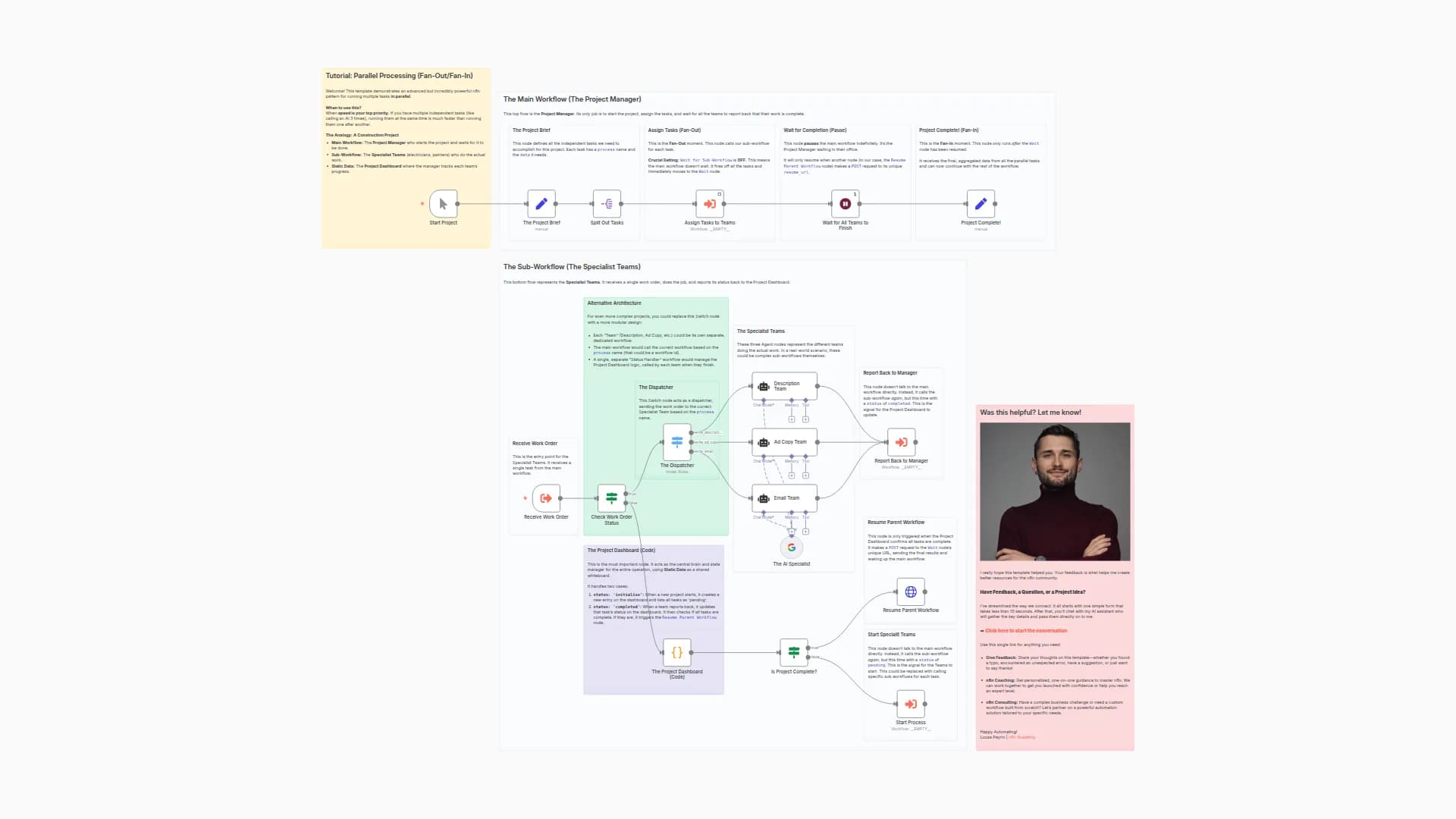 🎓 Optimize Speed-Critical Workflows Using Parallel Processing (Fan-Out/Fan-In)