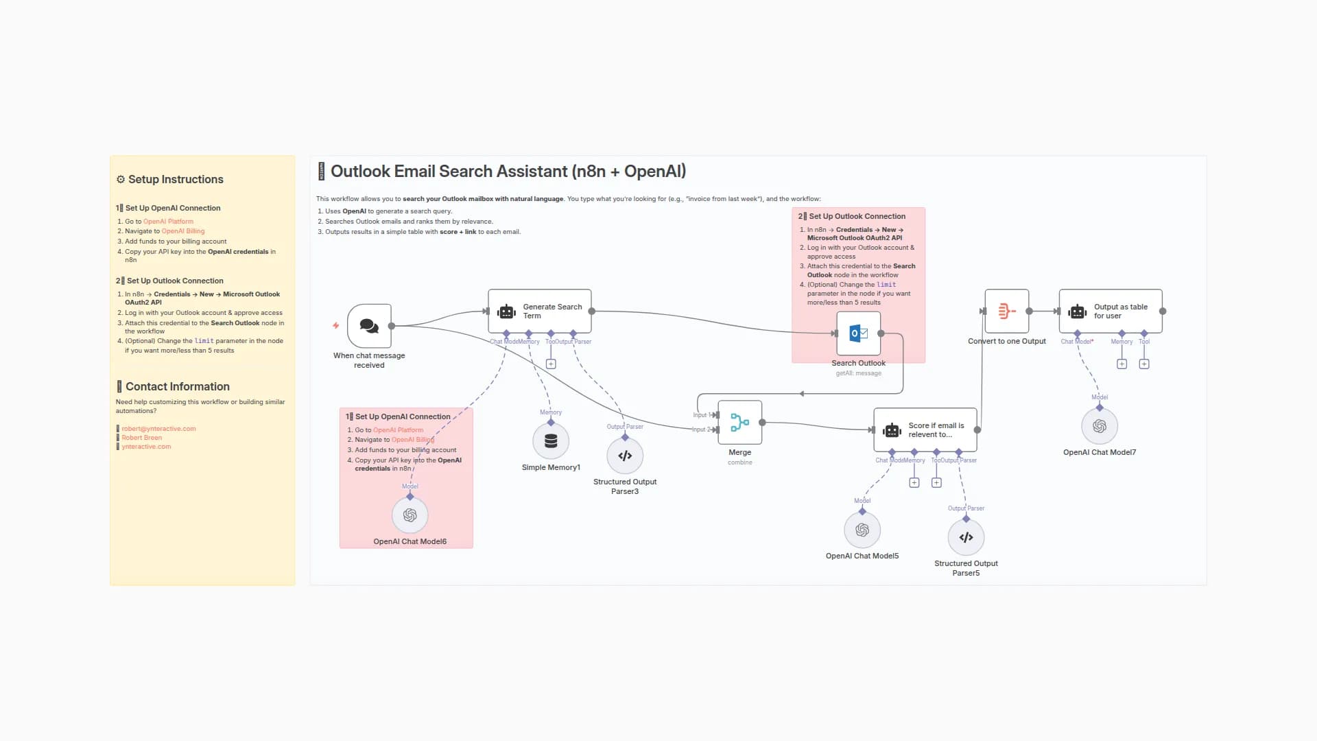 Search Outlook Emails with Natural Language Queries using GPT-4o