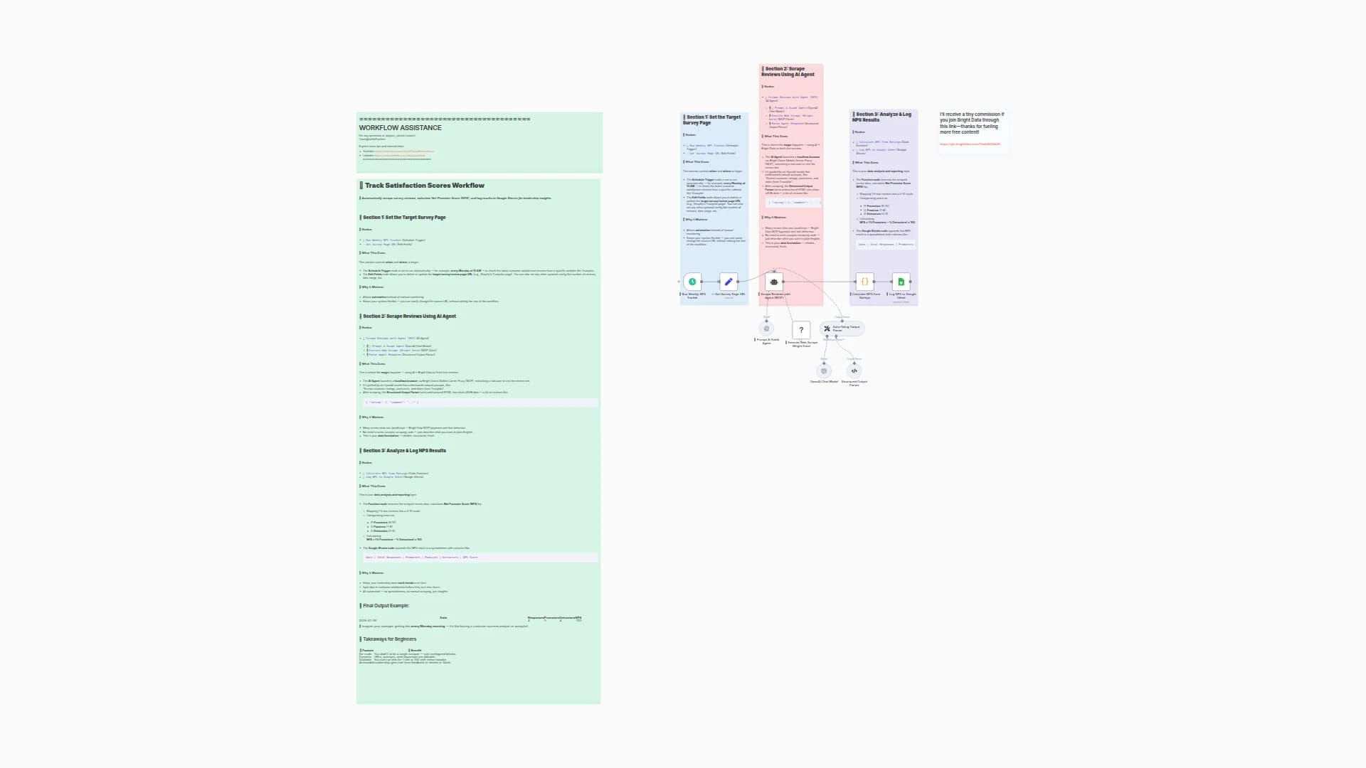Track Customer NPS Scores Across Platforms with Bright Data and OpenAI