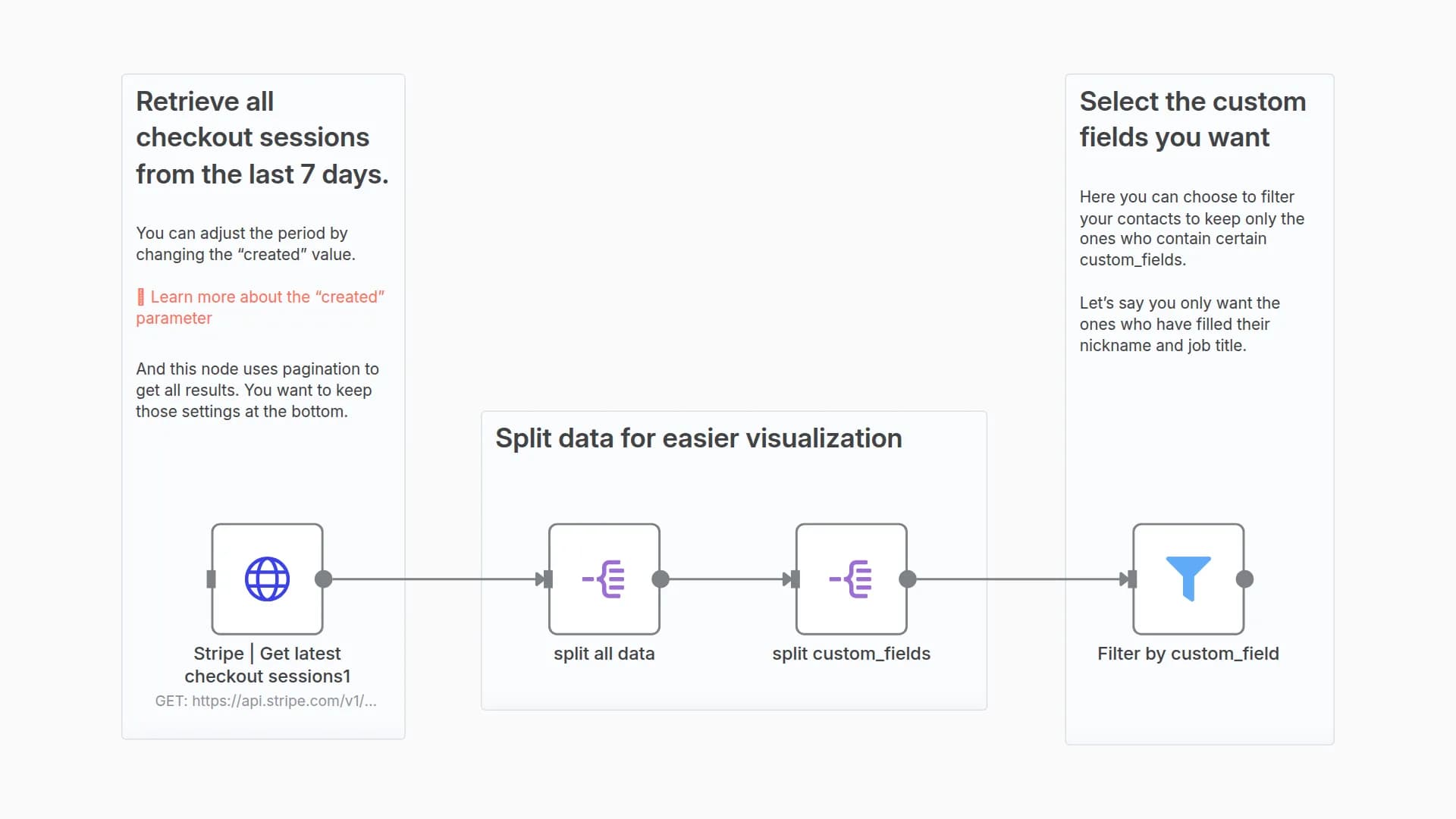 Get custom_fields from the Stripe API
